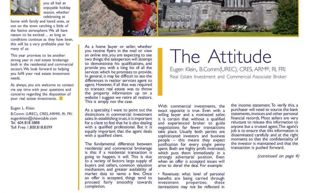 Feature Article: The Attitude