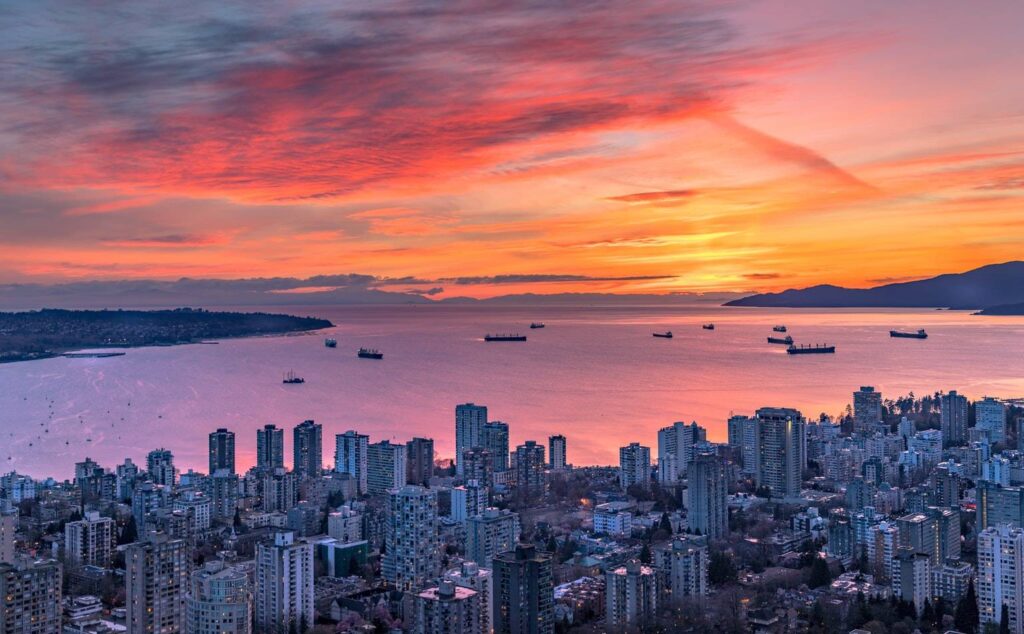 Klein Group Vancouver Sunset